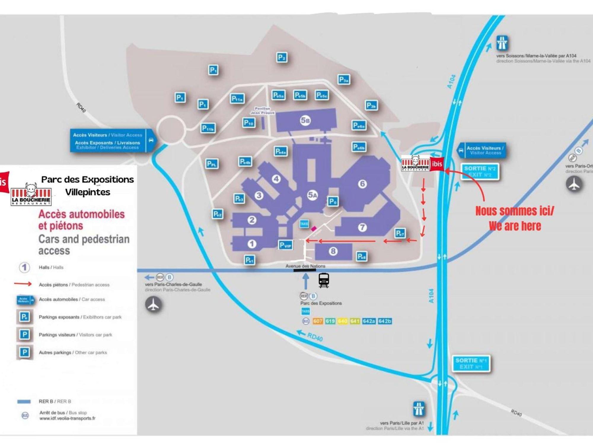 Ibis Paris Nord Villepinte Parc Des Expositions Roissy-en-France Exterior foto